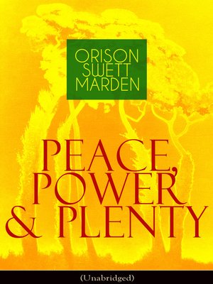 cover image of Peace, Power & Plenty (Unabridged)